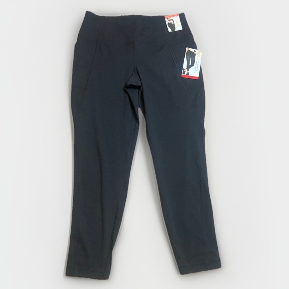 NWT Lole Cropped Women's Black Leggings sz M